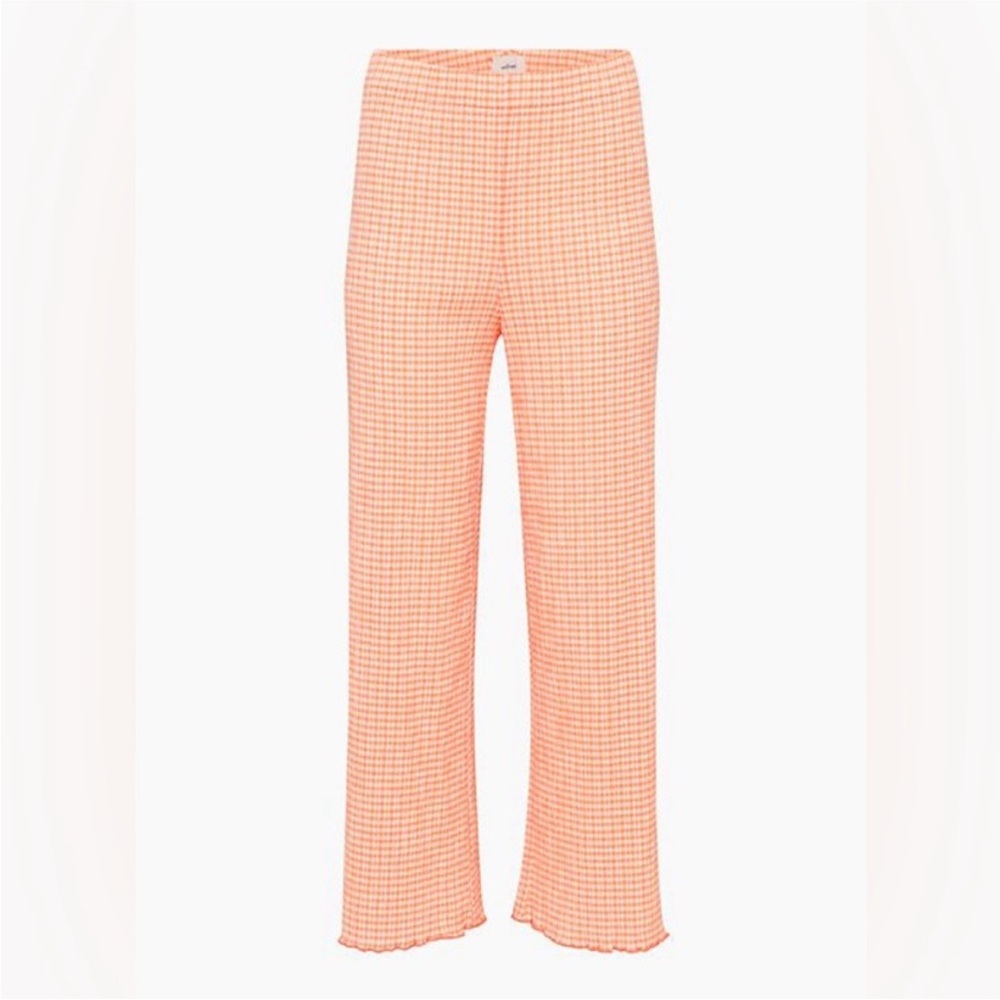 Aritzia gingham pants